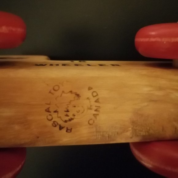 Vintage Solid Wood 18-Wheeler Toy Car - Picture 2 of 2